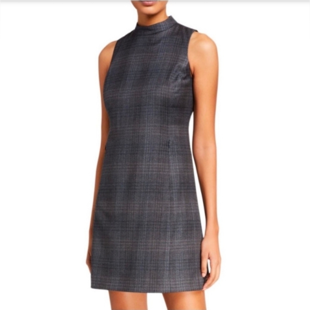 Theory Zip Back Mod Dress Sz 10